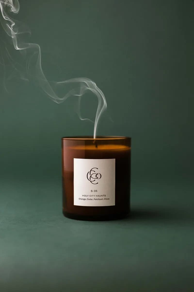 Пример фотографии: Candle and Smoke