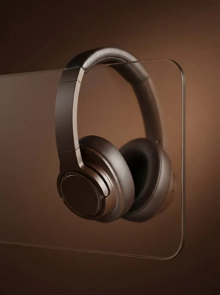 Пример фотографии: Headphones and Glass