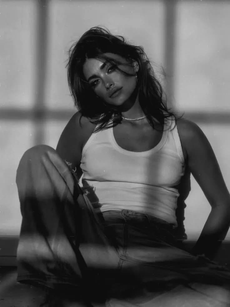 Пример фотографии: Black and White Portrait